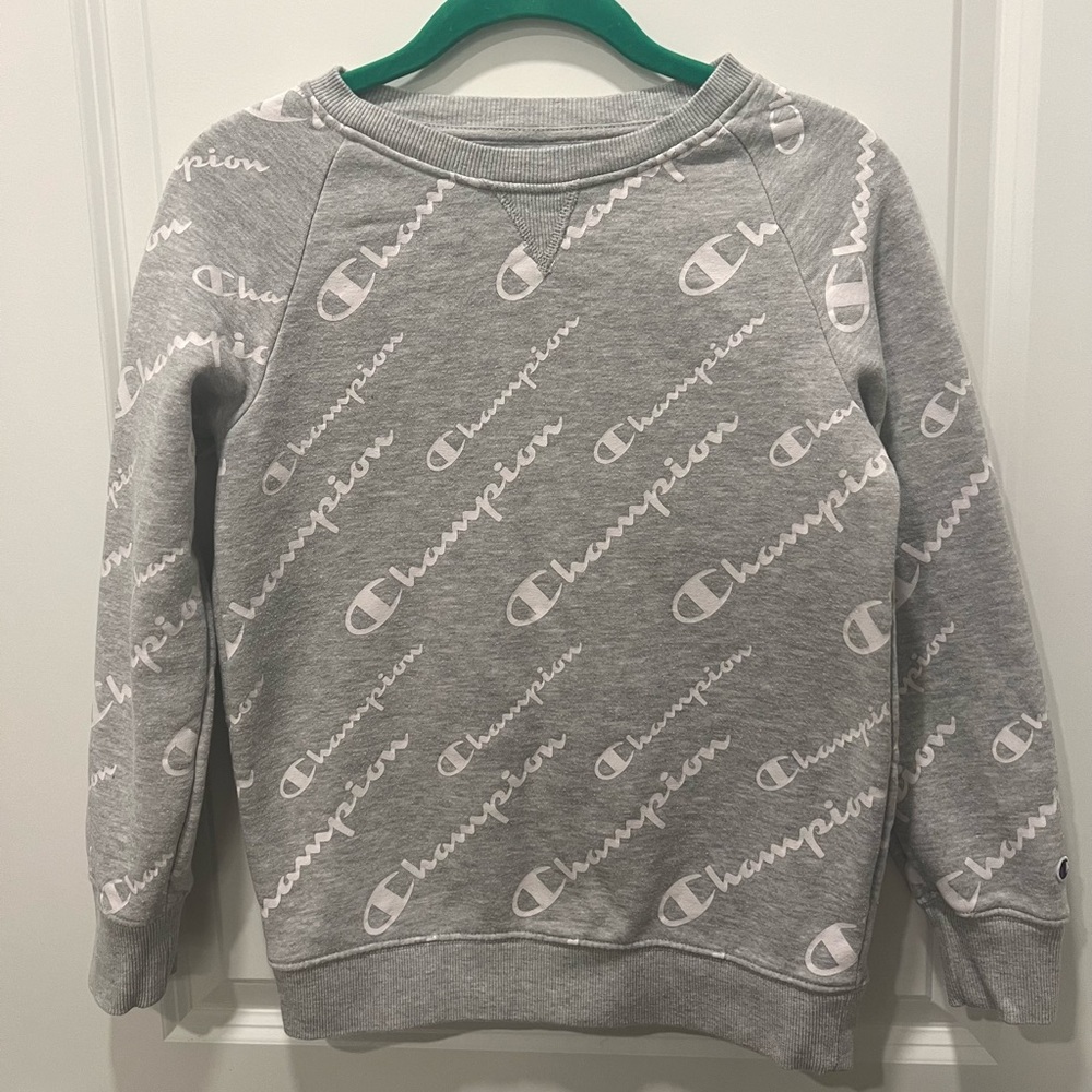 CHAMPION Girls Hoodie Size L EXCELLENT CONDITION